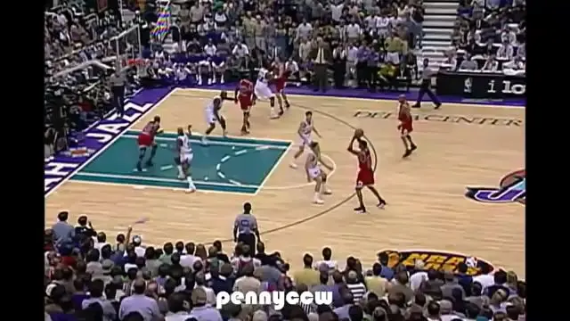 Michael Jordan in his Final Bulls game vs Jazz (1998)