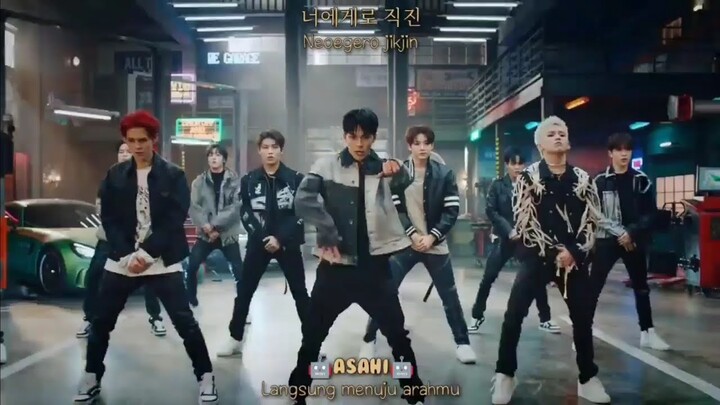 (MV IndoSub) TREASURE (트레저) - JIKJIN (직진) easy lyrics color coded lirik sub indo (LA_KHILDA)