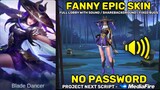 Fanny Skylark Epic Skin Script | Fanny Elite To Epic Script - Fixed Cable & Effects - No Password