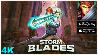 Stormblades Android Gameplay (Android and iOS Mobile Gameplay) - Action Games