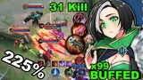 Benedetta Becoming Too Strong | Buffed Benedetta Instant 31 Kills | MLBB