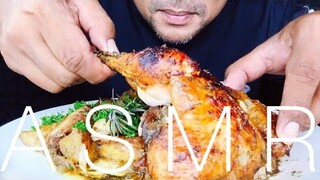 ASMR:BBQ CHICKEN (EATING SOUNDS)|COCO SAMUI ASMR #กินโชว์ไก่หมุน