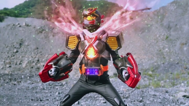 Kemunculan keenam Kamen Rider Gochard berupa efek suara transformasi bilingual Tiongkok dan Jepang