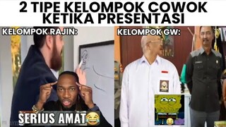 Cowok ketika presentasi😂