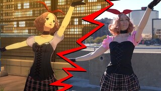 "Beneath the Mask" Haru Okumura ~ Persona 5 Dancing [Cosplay Dance In Public]