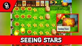 BATTLE BERTABUR BINTANG | Seeing Stars | Mini Games Plants Vs Zombies Real Life