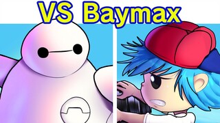 Friday Night Funkin' VS Baymax FULL WEEK + Cutscenes Animation (FNF Mod/Hard) (Big Hero 6/Disney)