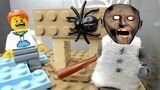 GRANNY LEGO THE HORROR GAME ANIMATION Freeze Trap and Scary Granny