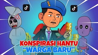 Konspirasi Hantu Warga Baru - Kartun Horror Lucu