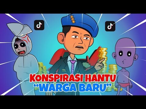 Konspirasi Hantu Warga Baru - Kartun Horror Lucu