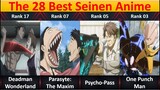 Ranked, The 28 Best Seinen Anime Of All Time
