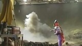 The filming scene of Ultraman Tiga is not only cool but also dangerous