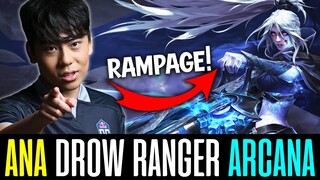 ANA Drow Ranger with ARCANA - RAMPAGE FOUNTAIN FARM