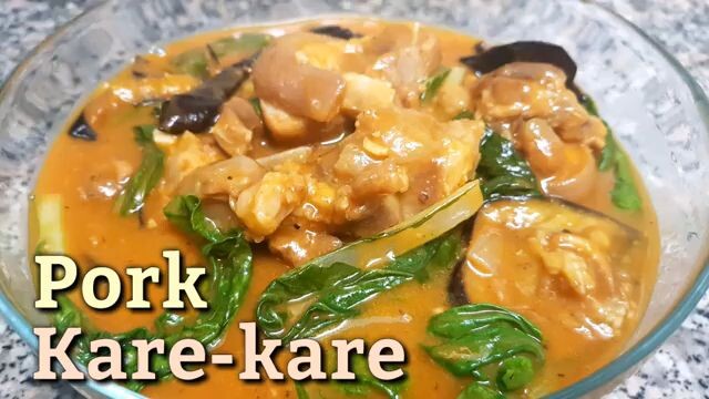 How to Cook Pork Kare-kare | Pork Kare-kare Recipe