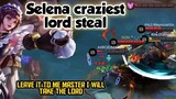 SELENA EPIC STEAL OF THE LORD | SELENA HIGHLIGHTS | Mobile Legends