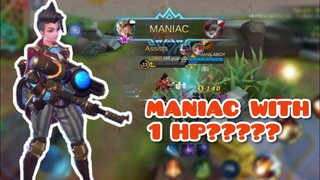 KIMMY MANIAC WITH 1 HP??? MUST WATCH