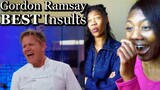 Gordon Ramsay Best Insults And Funny Moments Reaction | REACTMAS DAY 24 | Katherine Jaymes