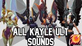 All Kayle Ult Sounds (All Skins) - League of Legends