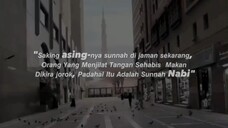 ayo jalankan sunnah nabi