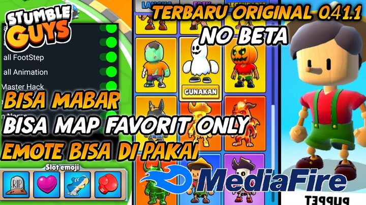 Update!! STUMBLE GUYS MOD versi 0.41.1 ORI TERBARU 2022 |Pilih Map Tanpa Ketik & Emote Bisa di Pakai