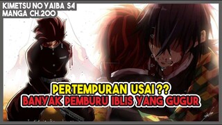 KNY S4 (200) TANJIRO MATI??? Pilar Ular, Pilar Cinta dan Pilar Batu Juga Gugur!!