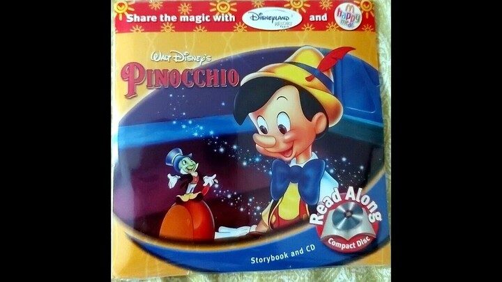 McDonald's: Walt Disney's Pinocchio (2004, UK Audiobook ver.)