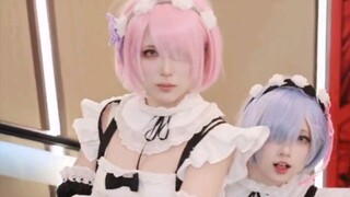 The Cutest Rem and Ram Cosplayers 😍 ❤️