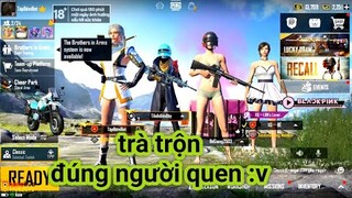 PUBG Mobile - Lần Đầu Cùng Bé Trà Trộn Người Lạ | Thả Thính Nhau Khiến Cặp Đôi &quot;Đau Đớn&quot; =))