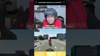 BANG WINDAH MENJADI OJOL DIJAKARTA! OJOL THE GAME #shorts #windahshortvideo