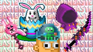 WHAT'S NEW IN THE EASTER UPDATE 2020 + EASTER GRAFFITI GUIDE | Pixel Worlds