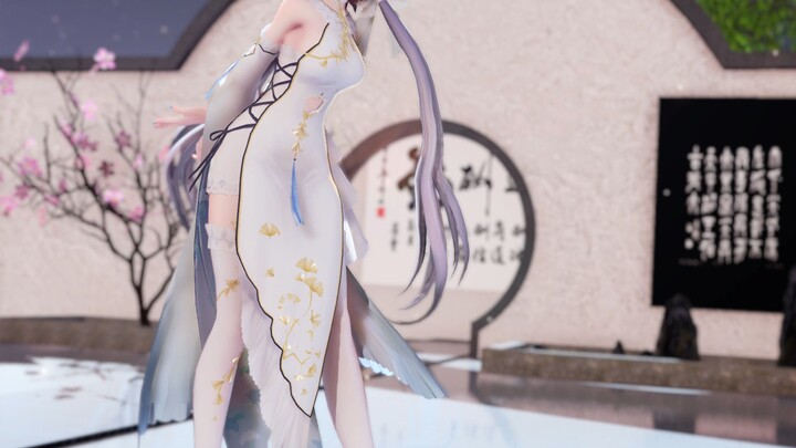 [Luo Tianyi MMD] ในความฝันของฉันฉันได้เดินทางไกลเพื่อเพลิดเพลินไปกับภูเขาที่เต็มไปด้วยลูกพีชในฤดูใบไ