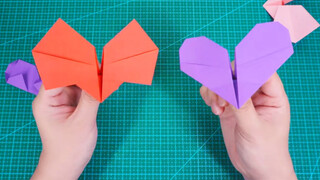 Aku Mau Buat Origami Kupu-kupu yang Sayapnya Bisa Dimainkan