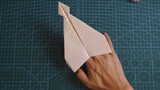 Awl head stimulator paper plane, paper plane that can fly far