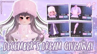 New December's Dream Set Giveaway! ❄️✨ | Royale high