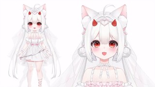 【Live2D model display】Hanayome Kitten♡