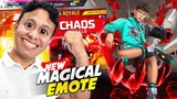 Magical New Emote Event 😱Perfect Solo Vs Squad Gameplay with Spider & Santino Character