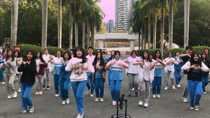 [Huizhou Experimental Middle School] Random dance on high school campus!!! The youthful vitality is 