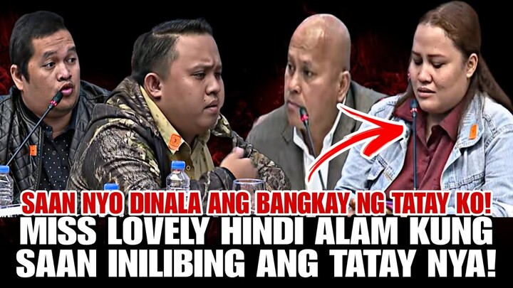 KAPIHAN ISSUE | MISS LOVELY ISINALAYSAY SA SENADO NA HINDI NA NILA NAKITA PANG BUHAY ANG TATAY!