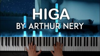 Higa by Arthur Nery piano cover with lyrics / free sheet music