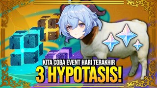 Mbek ku vs 3 Hypotasis! Event Hari Terakhir - Genshin Impact : indonesia