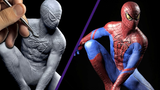 【Patung Tanah Liat】Spider-Man Spider-Man yang Menakjubkan