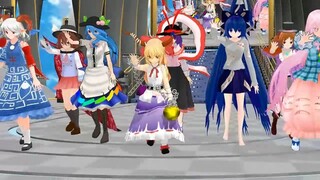 【東方mmd】萃夢想＆緋想天＆深秘録＆心綺楼＆憑依華メンバーでstage