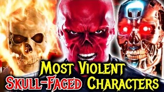 15 Most Powerful And Ultra-Violent Skull Faced Characters from Different Universes - Explored