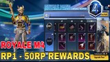 Thông Tin Những Món Đồ Từ RP 1 - RP 50 Có Trong Royale Pass M4 Của Mùa C1S2 - PUBG Mobile.