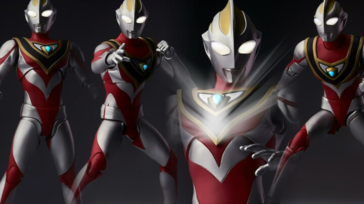 "Pergilah dengan kekuatan Agur" [Ice King Time] Patung Tulang Asli SHF Ultraman Gaia (V2)