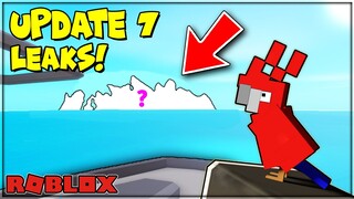 NEW UPDATE 7 LEAKS In Fishing Simulator!? - ROBLOX