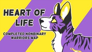 Heart of Life [COMPLETE Warrior Cats Nonbinary Colour Palette MAP] (Hosted by Draikinator)