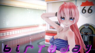 ≡MMD≡ Megurine Luka - BIRTHDAY [4KUHD60FPS][WAV - Blink - Camera DL]