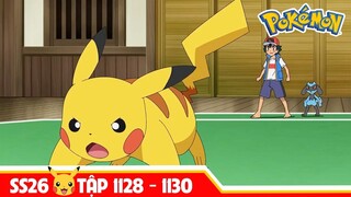 Review phim Pokemon SS25 TẬP 1128 - 1130 I  chuyến hành trình của Sa Tô Si và Gô đầy thú vị