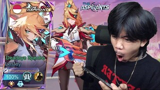 REVIEW SKIN THE ASPIRANTS LESLEY SAYANG RIZKI BILAR - Mobile legends